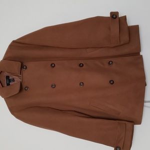 NWOT: Tan Pea Coat